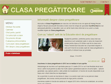 Tablet Screenshot of clasapregatitoare.suntparinte.ro